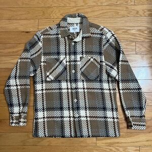 Wax London Plaid Shacket/Shirt/Jacket Small